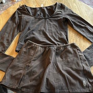 NWOT FP movement hot shot skort set